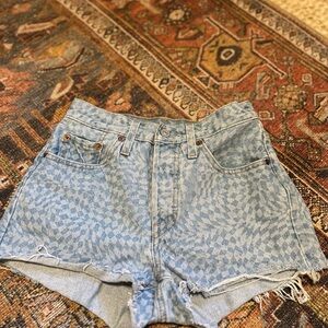 Levis’s 501 150th Anniversary Denim Shorts (size 24)